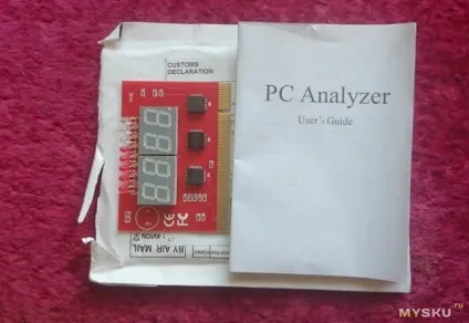 Недорога pci post діагностична карта для комп'ютера (карта) Недорога pci post діагностична карта для комп'ютера