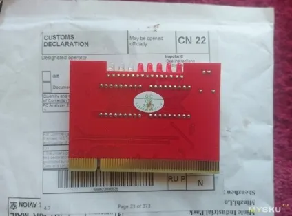 Недорога pci post діагностична карта для комп'ютера (недорога) Недорога pci post діагностична карта для комп'ютера