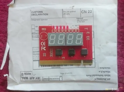 Недорога pci post діагностична карта для комп'ютера (недорога) Недорога pci post діагностична карта для комп'ютера
