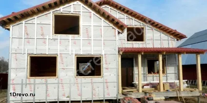 Обшивка дерев'яного будинку профнастилом своїми руками інструкція (дерев'яного) Обшивка дерев'яного будинку профнастилом своїми руками інструкція