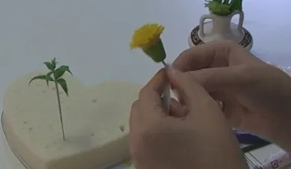 Кульбаби з полімерної глини своїми руками (шматочок полімерної глини) Кульбаби з полімерної глини своїми руками