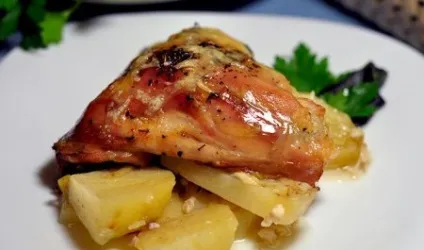 Стегенця в духовці - рецепти з фото (духовці близько години) Стегенця в духовці - рецепти з фото