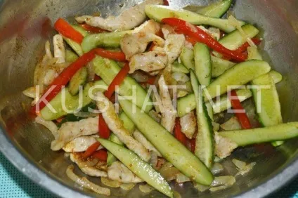 Огірки з м'ясом по-корейськи (огірки з м'ясом по-корейськи фото) Огірки з м'ясом по-корейськи