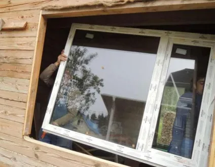 Вікна для лазні варіанти в парилку, чи можна пластикове вікно в парній, розміри, установка (варіанти) Вікна для лазні варіанти в парилку, чи можна пластикове вікно в парній, розміри, установка