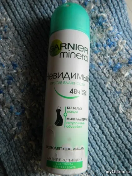 Він не «проти» вологості, а «за» - garnier mineral невидимий проти вологості дезодорант-спрей (вологості) Він не «проти» вологості, а «за» - garnier mineral невидимий проти вологості дезодорант-спрей