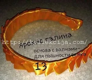 Осіннє листя з тканини