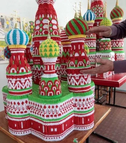 орігамі храм