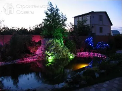 Освітлення саду своїми руками - як зробити