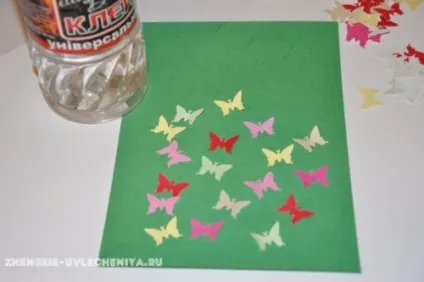 Листівка з метеликами своїми руками оригінальне привітання для будь-якого випадку (руками) Листівка з метеликами своїми руками оригінальне привітання для будь-якого випадку