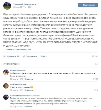 Вилов собак в Татарстані благо для людей або шкуродерством (людей) Вилов собак в Татарстані благо для людей або шкуродерством