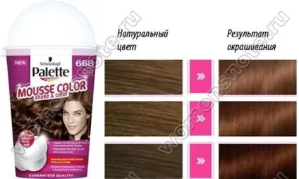 Палітра palette mousse color