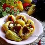 Перець тушкований з овочами