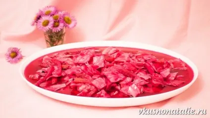Пелюстки - маринована капуста швидкого приготування з буряком (капуста) Пелюстки - маринована капуста швидкого приготування з буряком