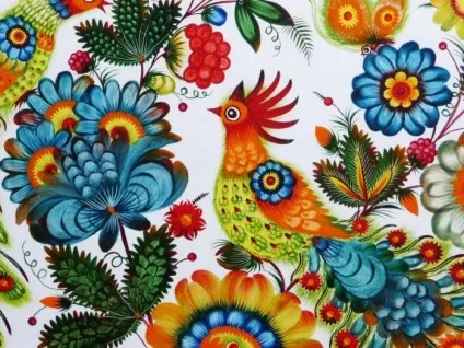 Петриківський розпис, історія виникнення, малюнки (виникнення) Петриківський розпис, історія виникнення, малюнки