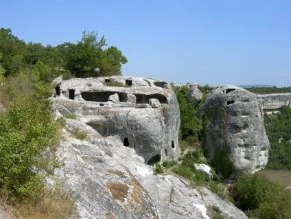 Печерні міста Ескі-Кермен історія, фото, карта (місто) Печерні міста Ескі-Кермен історія, фото, карта