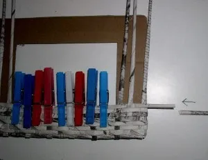 Плетіння рамки з газет (плетіння рамки з газет) Плетіння рамки з газет