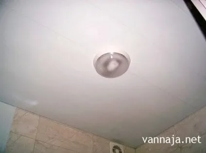 Пластикова стеля у ванній як монтувати своїми руками, ремонт і дизайн ванної кімнати (ванною) Пластикова стеля у ванній як монтувати своїми руками, ремонт і дизайн ванної кімнати