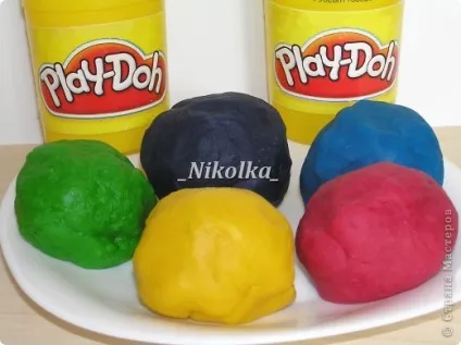 Пластилін play doh своїми руками