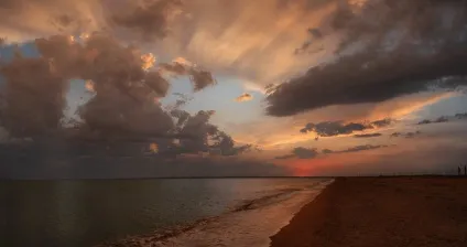 Пляжі криму пісочний