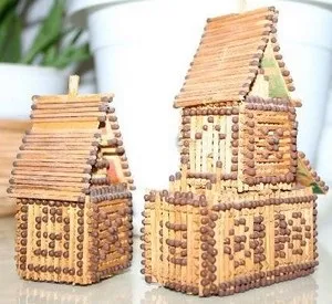 Вироби з сірників своїми руками для початківців і дітей (вироби) Вироби з сірників своїми руками для початківців і дітей