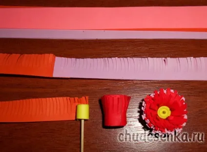 Виріб на 8 березня «вісімка» (квіточки) Виріб на 8 березня «вісімка»