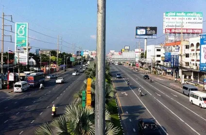 Детальна карта Паттайї російською мовою (карта Паттайї) Детальна карта Паттайї російською мовою