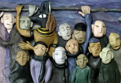 Вражаючі картини, які зроблені з пластиліну (які) Вражаючі картини, які зроблені з пластиліну