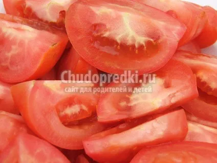 Помідори дольками на зиму кращі рецепти заготовок з фото (як приготувати помідори часточками на зиму) Помідори дольками на зиму кращі рецепти заготовок з фото
