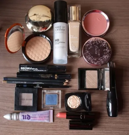 Помада shiseido perfect rouge or341 відгук і макіяж з синіми стрілками, elia chaba
