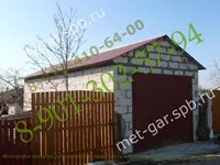 Будівництво гаражів з газобетону в Харкові - ціна під ключ