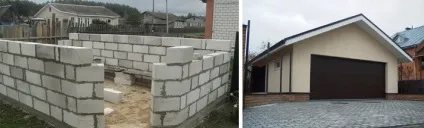 Вартість будівництва гаража з піноблоків під ключ (вартість гаража з піноблоків під ключ) Вартість будівництва гаража з піноблоків під ключ