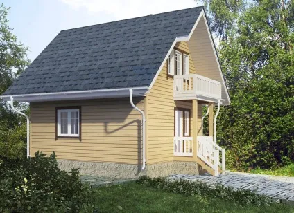 Будівництво будинків з бруса під ключ, недорого