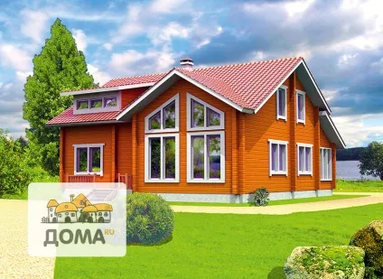 Будівництво будинків з бруса під ключ, недорого