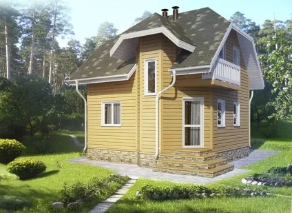 Будівництво будинків з бруса під ключ, недорого