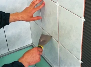 Порядок укладання плитки у ванній (укладання) Порядок укладання плитки у ванній