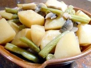 Пісна тушкована картопля
