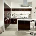 Правила поєднання кольору меблів і плитки на кухні, ремонт без проблем (кольори) Правила поєднання кольору меблів і плитки на кухні, ремонт без проблем