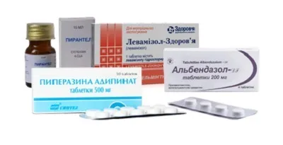 Препарати від глистів для дітей