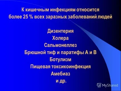Презентація на тему епідеміологічна характеристика групи кишкових інфекцій