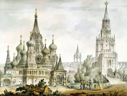 Чи правда, що кремль раніше був білим (Великого Кам'яного моста) Чи правда, що кремль раніше був білим