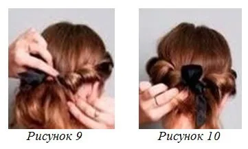 Зачіски зі стрічками
