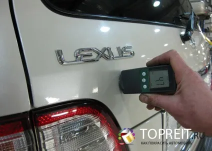 Прилад для вимірювання товщини лакофарбового покриття автомобіля (прилад) Прилад для вимірювання товщини лакофарбового покриття автомобіля