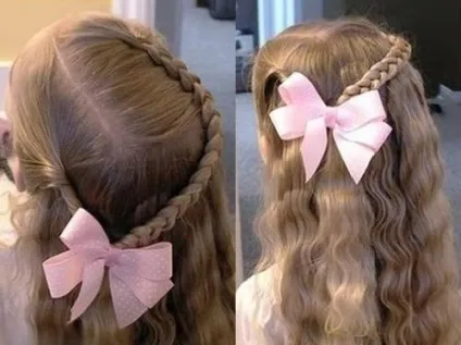 Зачіски на середні волосся шкільні (середні) Зачіски на середні волосся шкільні