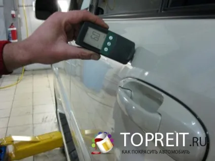Прилад для вимірювання товщини лакофарбового покриття автомобіля (товщини) Прилад для вимірювання товщини лакофарбового покриття автомобіля