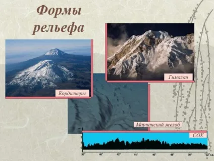 Презентація - планетарні форми рельєфу (планетарні) Презентація - планетарні форми рельєфу