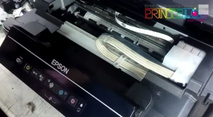 Прокачування чорнила epson l100, l110, l200, l210, l350, l355, l800 (l200) Прокачування чорнила epson l100, l110, l200, l210, l350, l355, l800