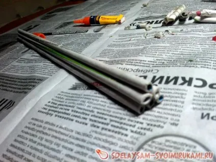 Рама з газетних трубочок під багета, майстер-клас своїми руками (газетних) Рама з газетних трубочок під багета, майстер-клас своїми руками