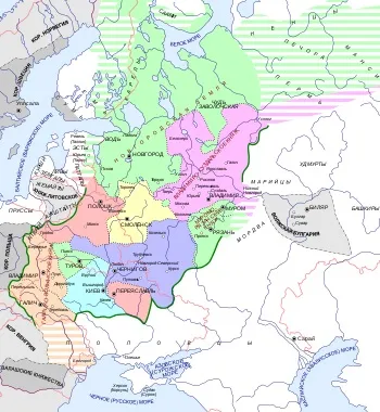 Розпад давньоукраїнської держави