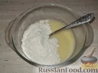 Рецепт тісто бездріжджове з яйцями (для коржів) на (олія) Рецепт тісто бездріжджове з яйцями (для коржів) на