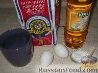 Рецепт тісто бездріжджове з яйцями (для коржів) на (покроковий) Рецепт тісто бездріжджове з яйцями (для коржів) на